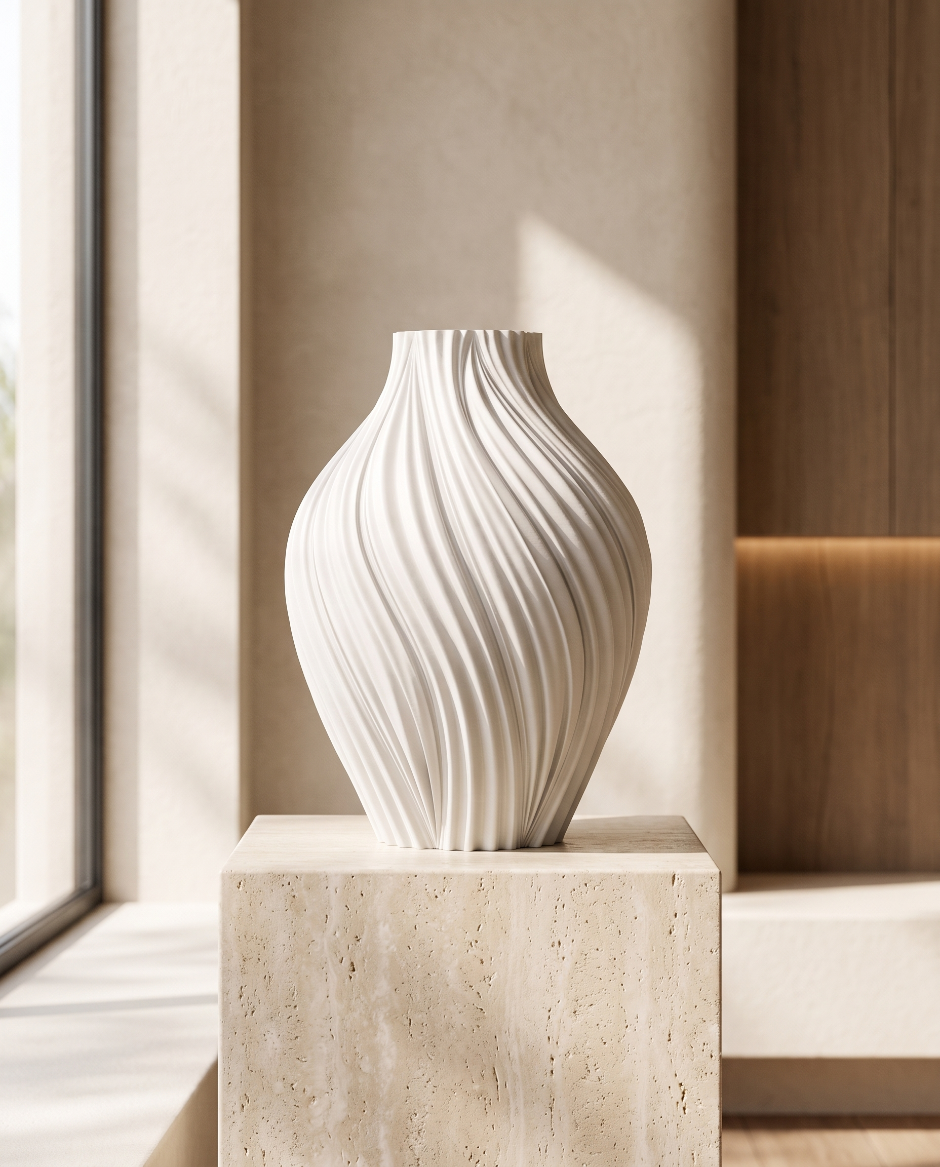 Vase Onda – Design imprimé 3D