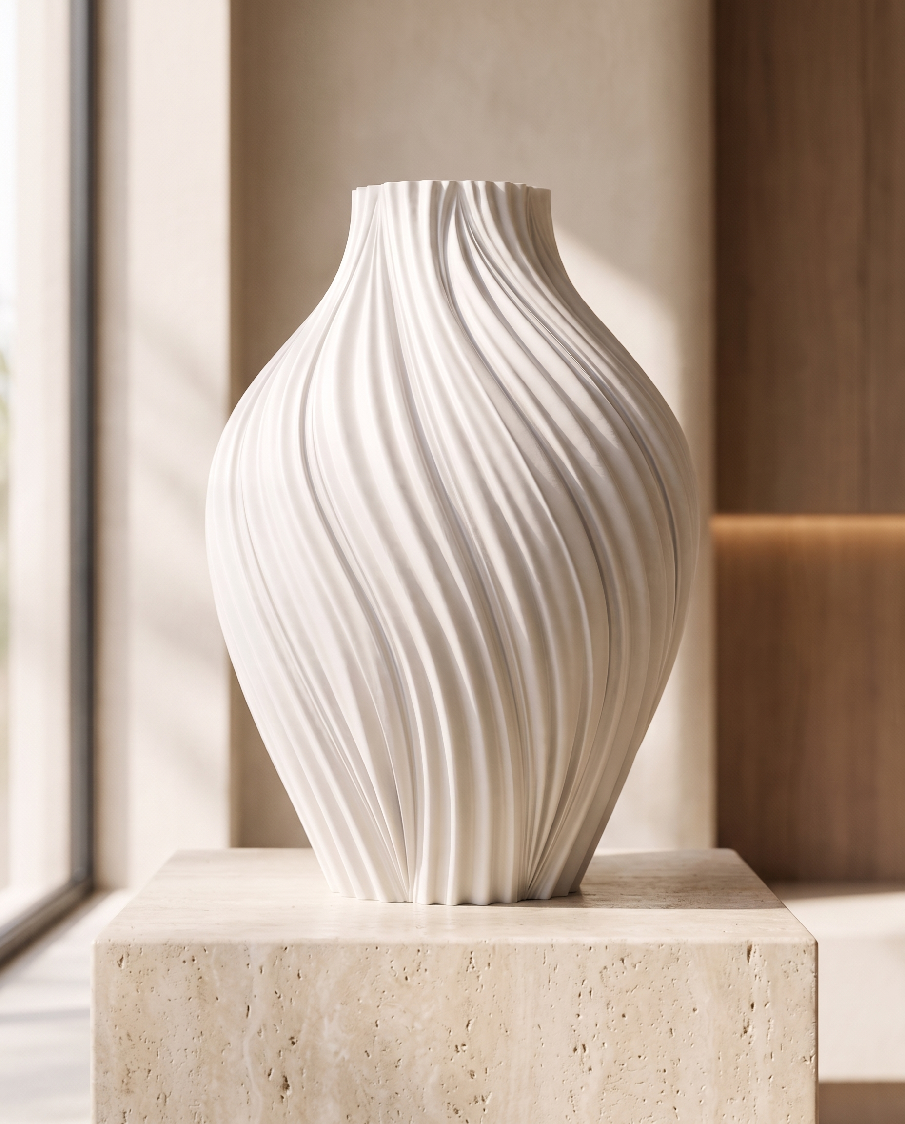 Vase Onda – Design imprimé 3D